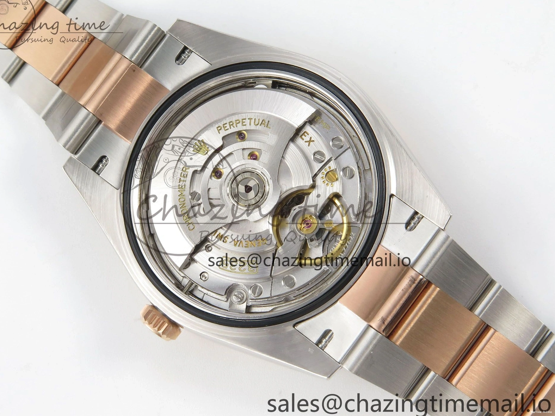 0127 Sporty DateJust 41 126331 SS RG ARF 1:1 Best Edition RG Stick Dial on Oyster Bracelet SH3235 (Weighted) 197
